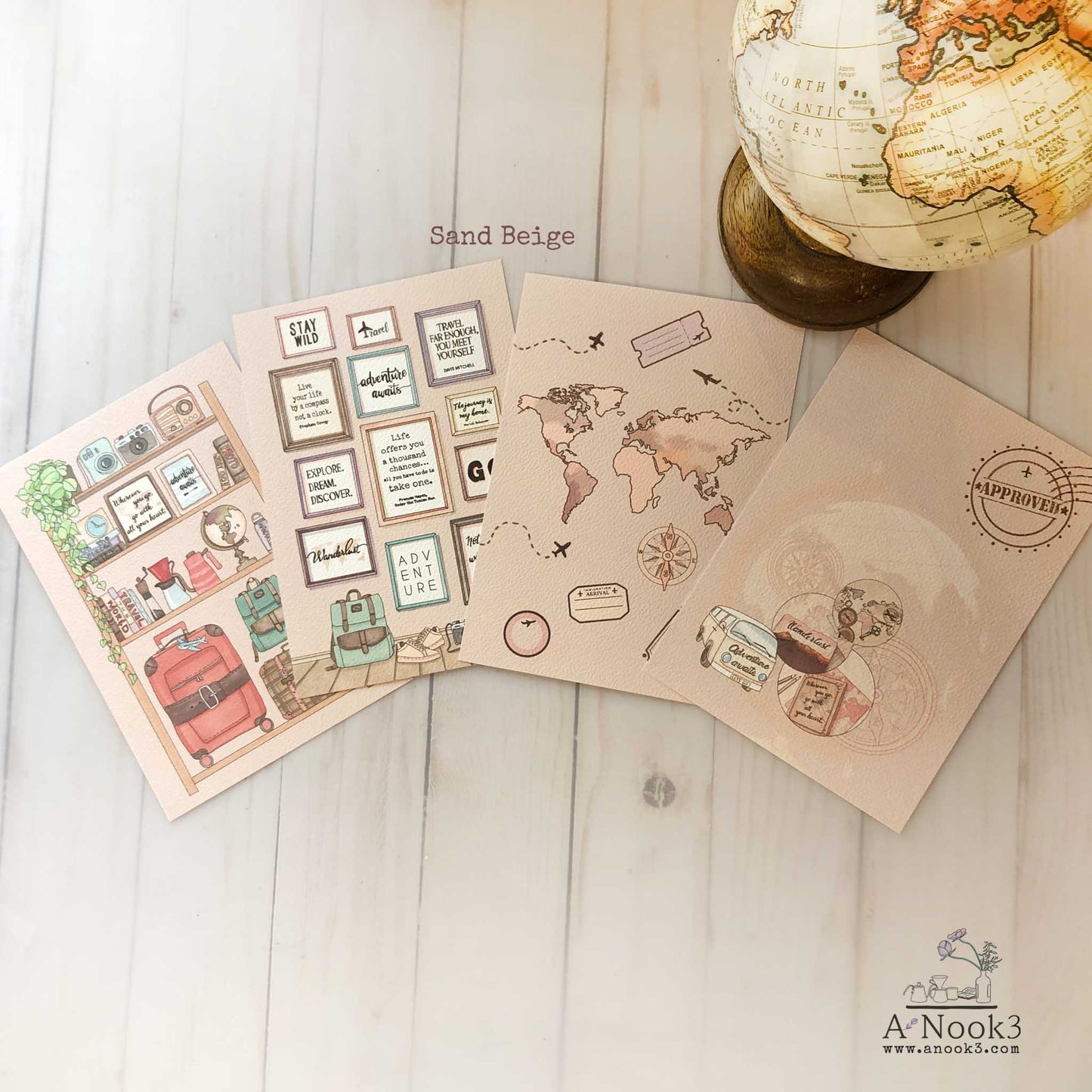 Travel Art Print Set