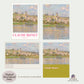 Claude Monet Banks of the Seine Wall Art Set of 2