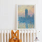 Claude Monet The Houses of Parliament Wall Art Set of 4