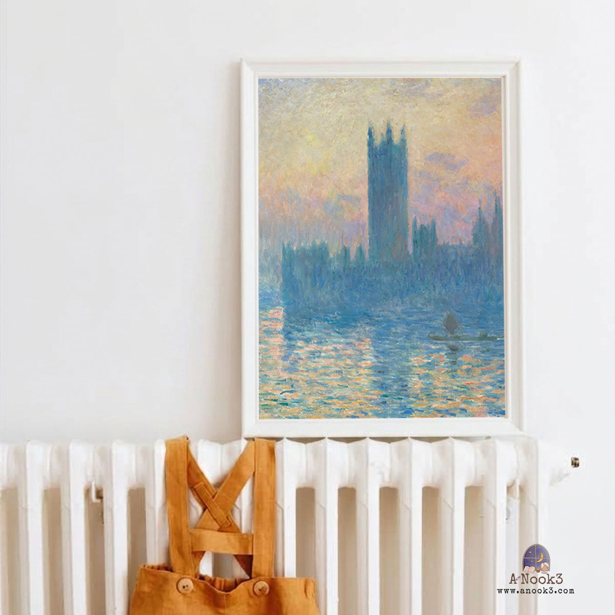 Claude Monet The Houses of Parliament Wall Art Set of 4