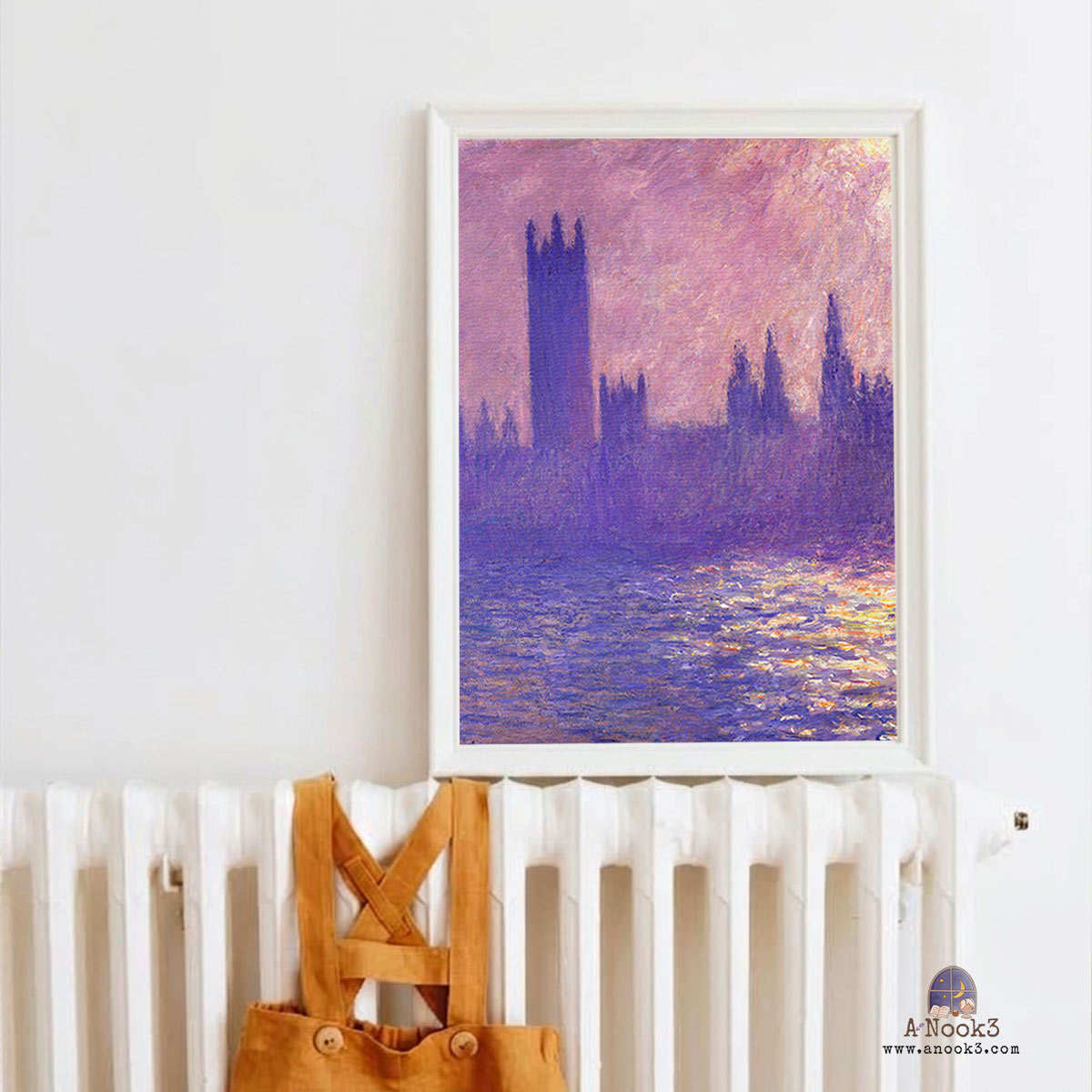 Claude Monet The Houses of Parliament Wall Art Set of 4