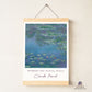 Claude Monet Water Lilies Wall Art Set of 3