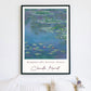 Claude Monet Water Lilies Wall Art Set of 3