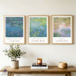 Claude Monet Water Lilies Wall Art Set of 3