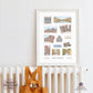 A Day in Florence Travel Poster | Printable Florence Wall Art