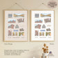 A Day in Florence Travel Poster | Printable Florence Wall Art