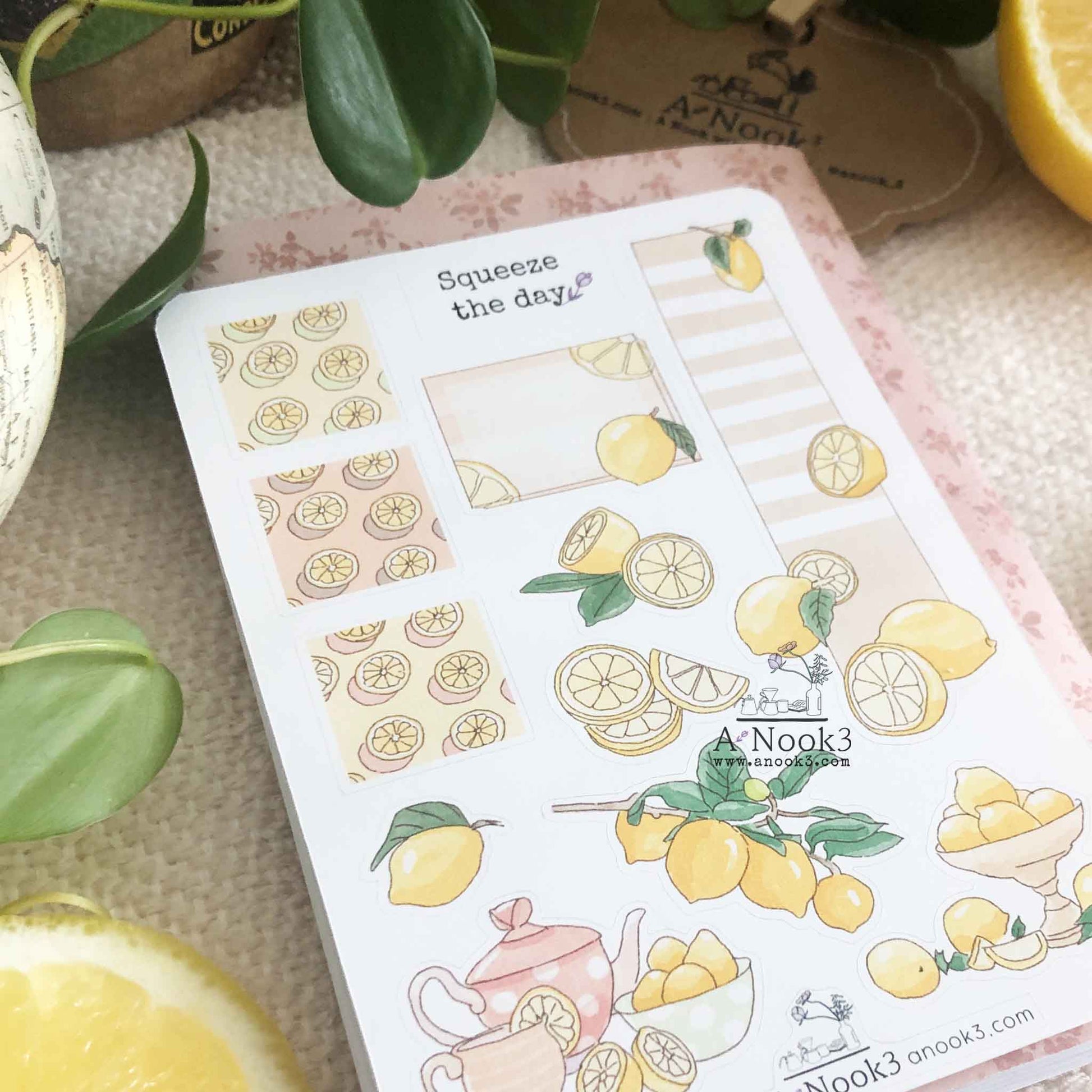 Lemontree Product: Bloom And Wilt Stickers Sheet – Papergame