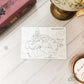 Canada Map Sticker : Traveler's notebook Passport & B6