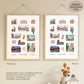 A Day in Rome Travel Poster | Printable Rome Wall Art