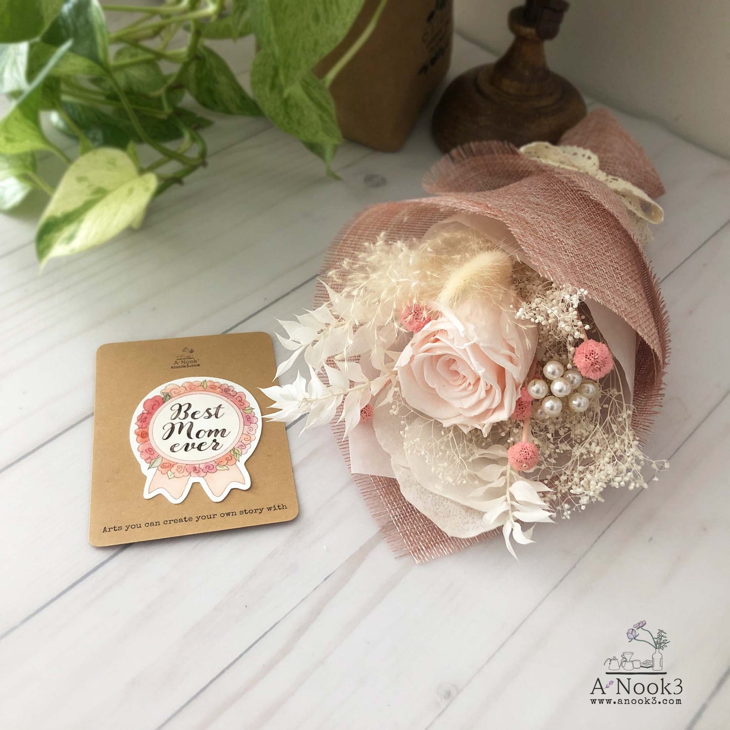 [Toronto Downtown Pickup Only] Petite Eternity Flower Bouquet Mother's Day Gift