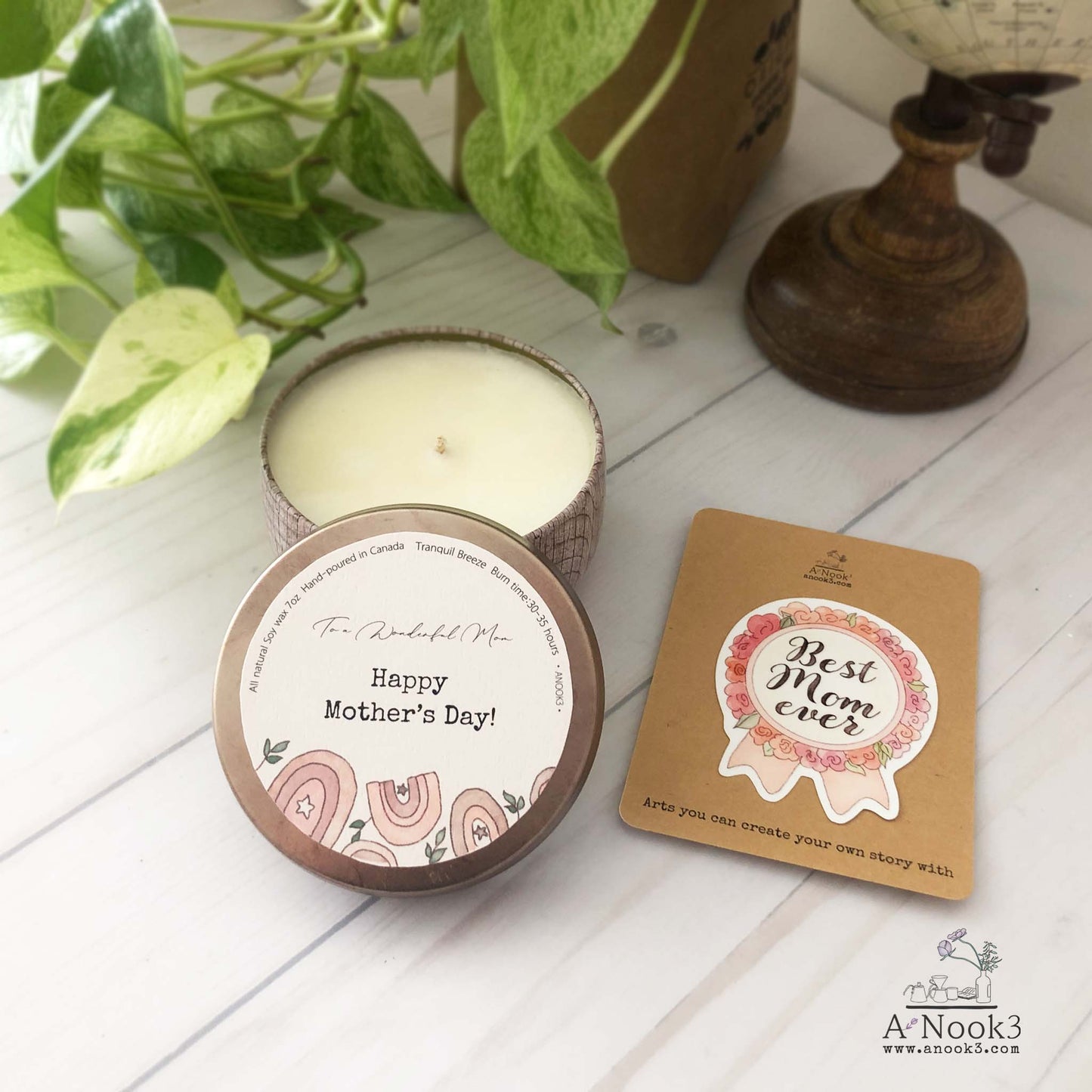 [Toronto Downtown Pickup Only] Mother's Day Soy Candle