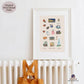 A Day in Seoul Travel Poster | Printable Seoul Wall Art