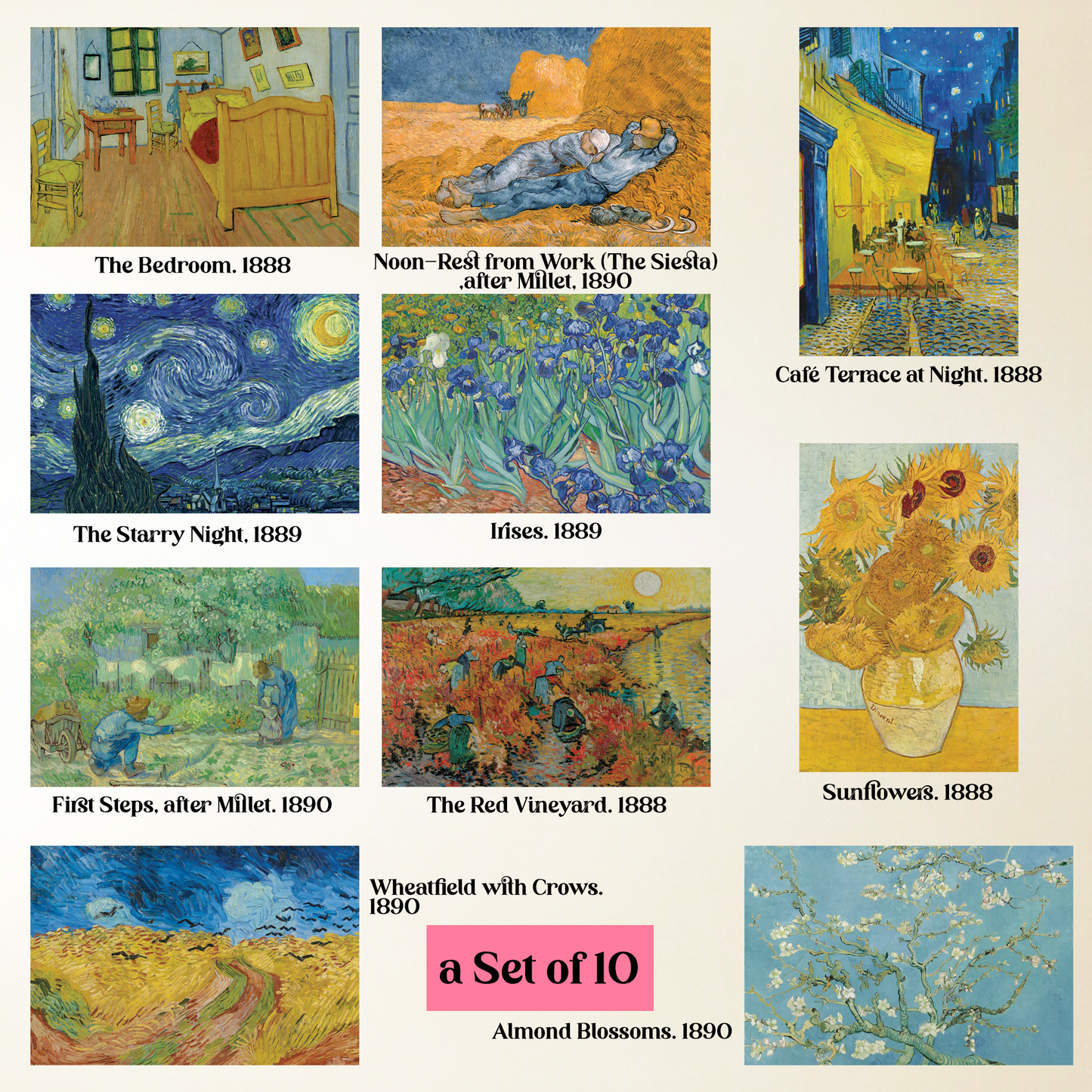 The Van Gogh Gallery Set : Finding Stars in the Dark