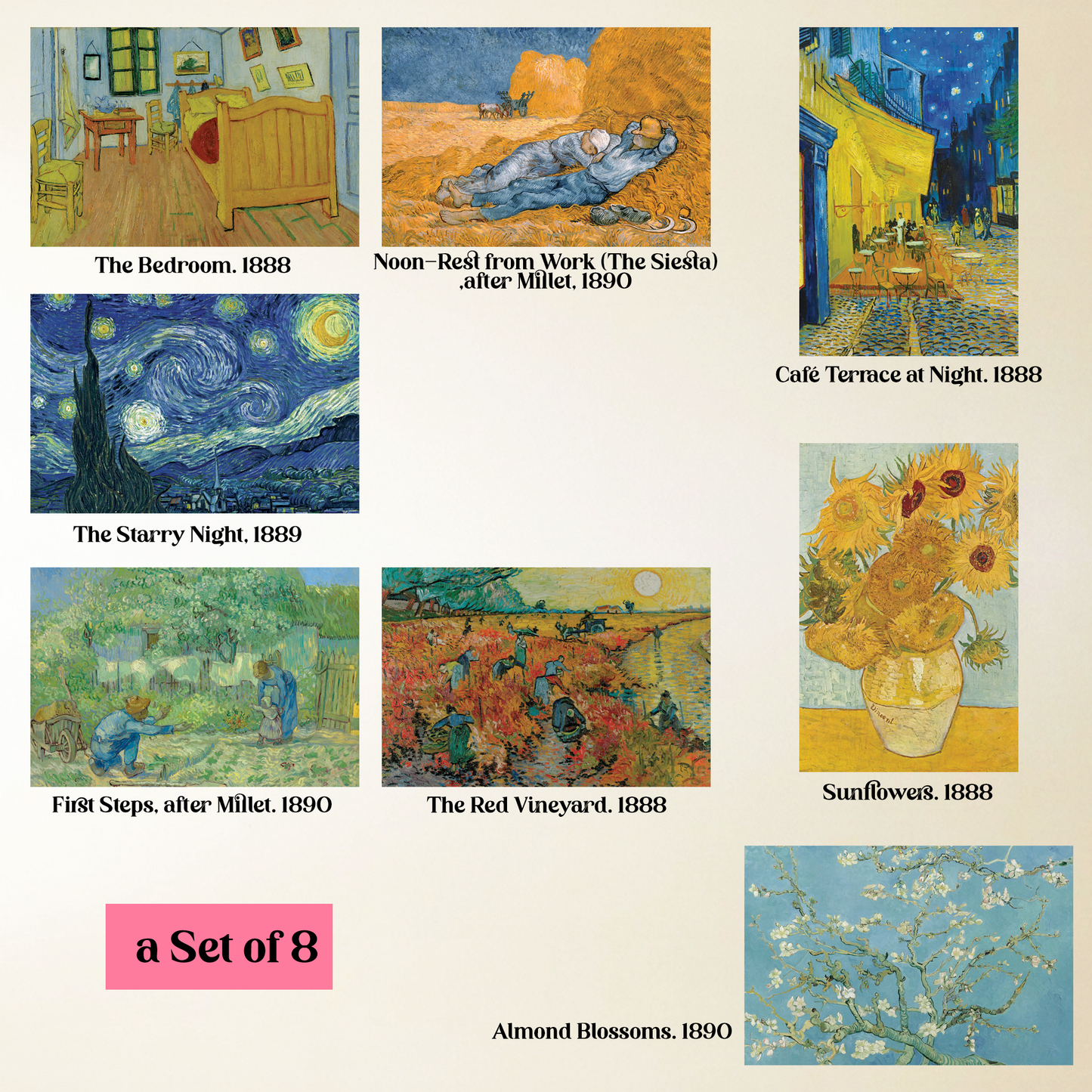 The Van Gogh Gallery Set : Finding Stars in the Dark