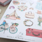 Boho style stickers for planners