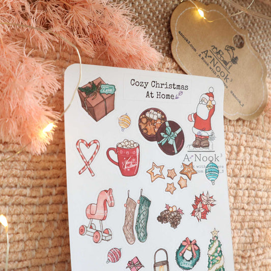 christmas stickers for bullet journal by anook3