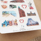 Toronto illustration stickers for planners