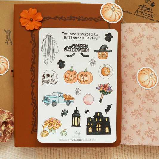 Halloween Stickers for scrapbook