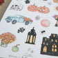 halloween planner stickers