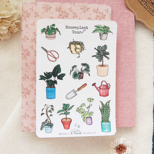 plant stickers for planners