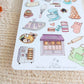 pastry stickers for scrapbook