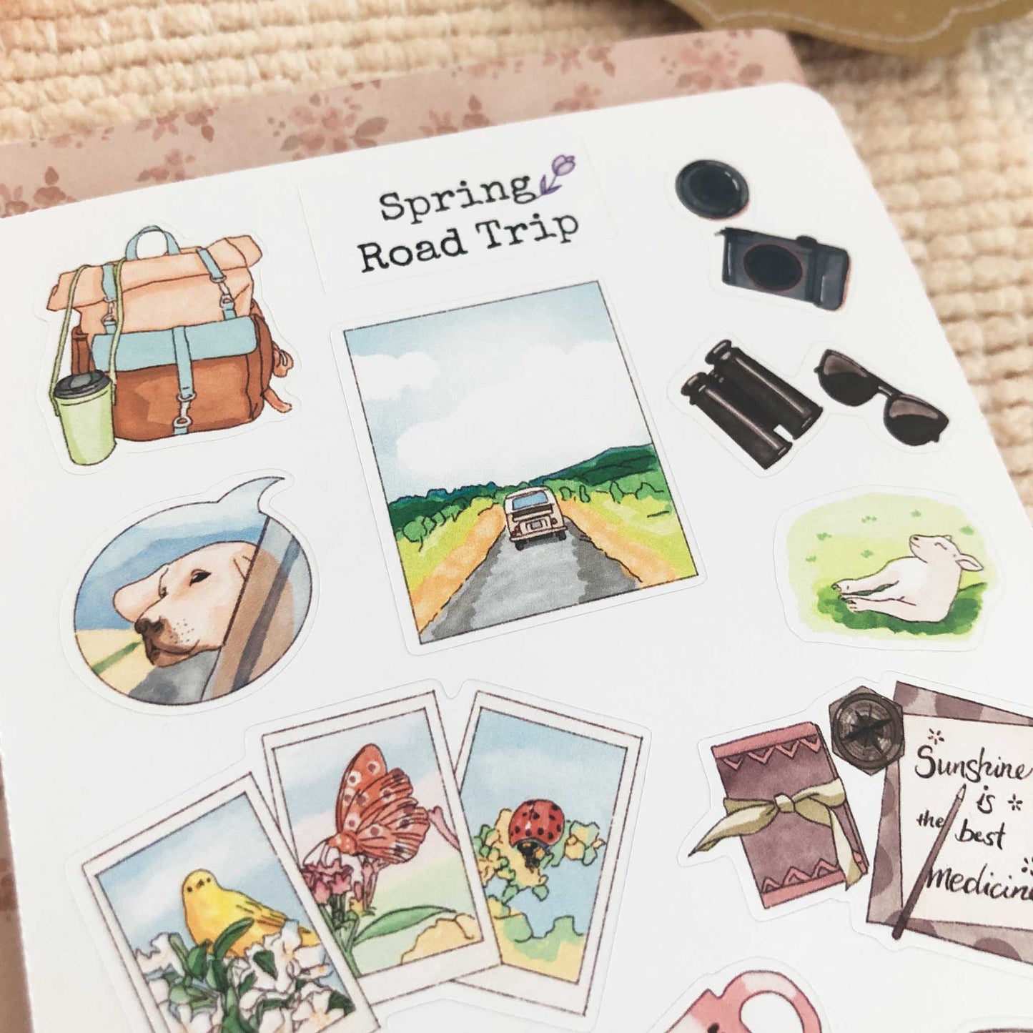 Spring Coffee Shop Stickers for Bullet Journal – ANOOK3